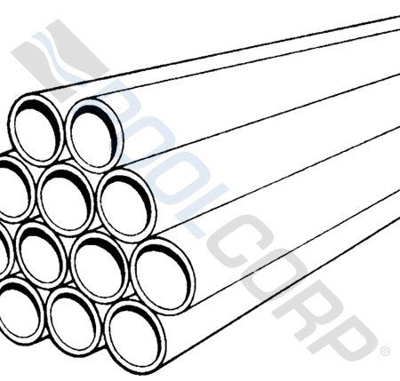 4"x10' THIN WALL PVC PIPE