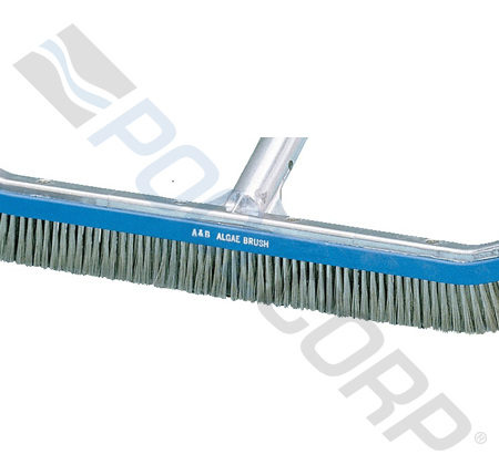 CURVED ALUM ALGAE BRUSH