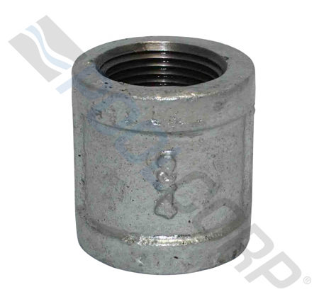 2" GALVANIZED COUPLING