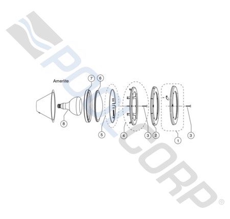 LG PLASTIC SNAP-ON FACE RING