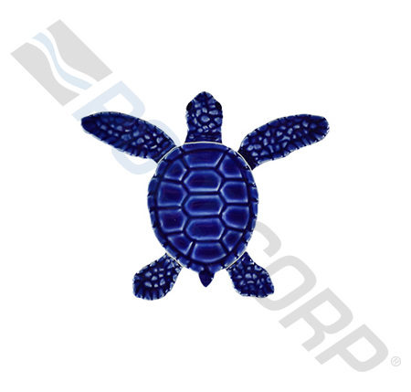 4" LOGGERHEAD TURTLE "B" BLUE