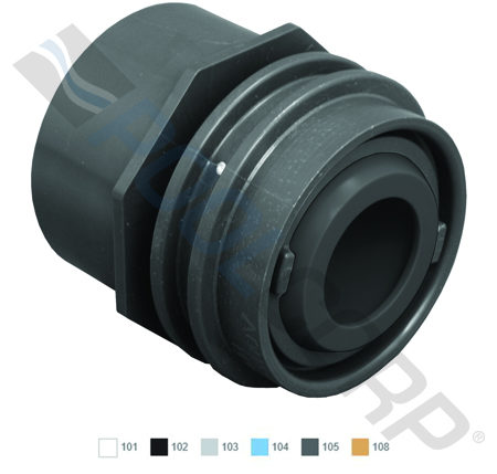 MT RETURN FTG W/ WTR STOP