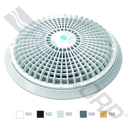 STAR SUCTION COVER W/ FRAME