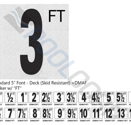 1-1/2 FT AB FP DEPTH MARKER