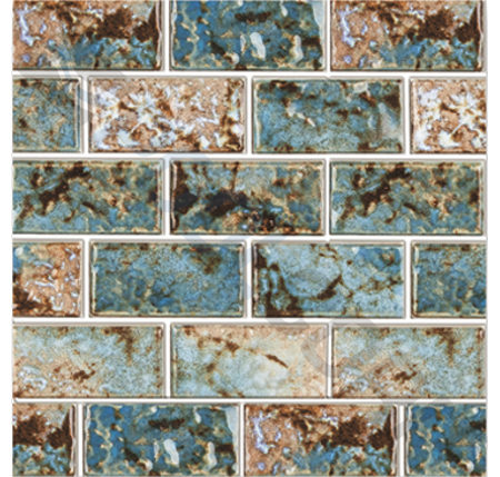 1x2 TURQUOISE BAROQUE STONE