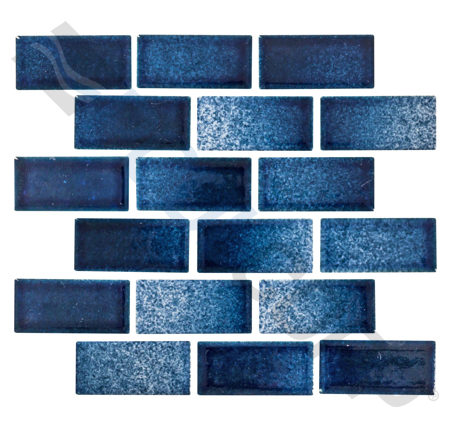 1x2 BLEND BRICK BLUE MIX BBM1