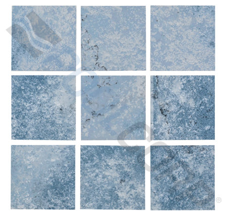 2x2 PERSIAN BLUE AZZURRO MOS