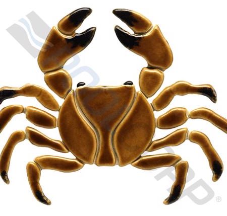 BROWN CRAB 7"x6"