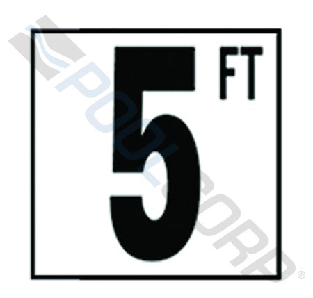 5 FT DEPTH MARKER