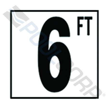 6 FT DEPTH MARKER