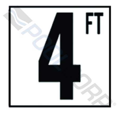 4 FT DEPTH MARKER