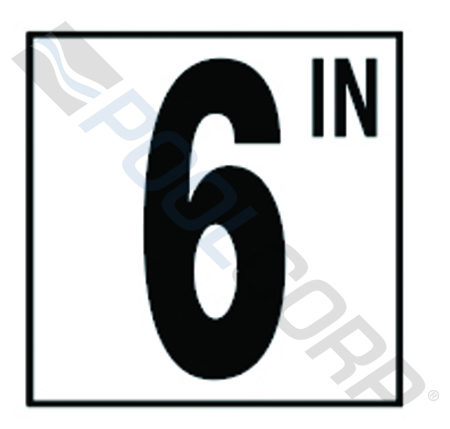 6 IN DEPTH MARKER