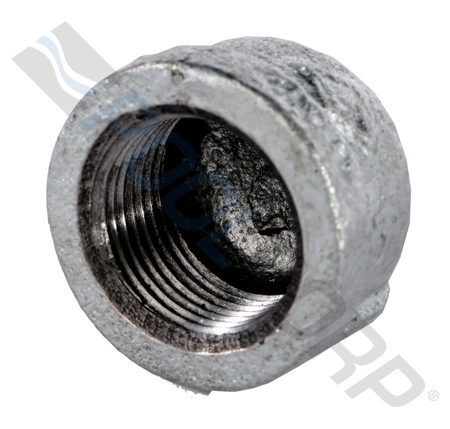 CAP GALVANIZED .75"