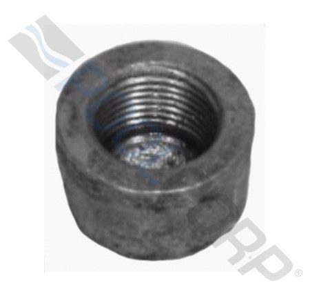 CAP GALVANIZED 1.5"