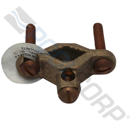 BRZ CLAMP SOLID .5" - 1" REB