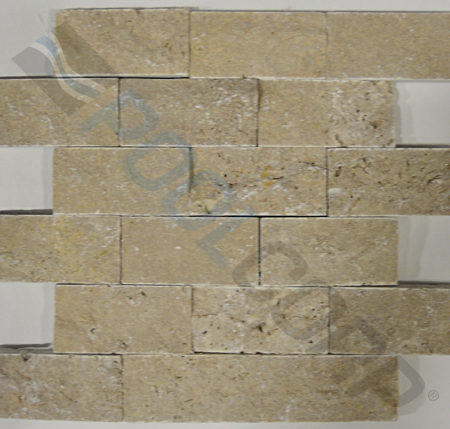 SPLIT FACE TRAVERTINE MOSAIC