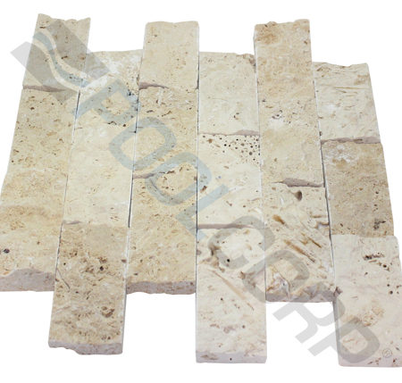 SPLIT FACE TRAVERTNE MOSAIC