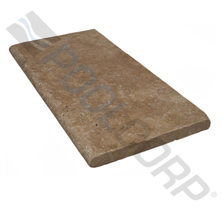 TUMBLED TRAVERTINE COPING