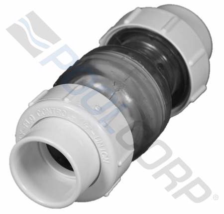 1.5" SPRING CK VLV UNION CLR