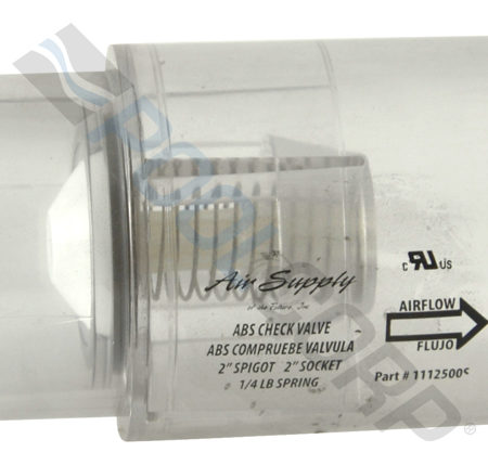 1.5 - 2" SPA AIR CK VLV CLR