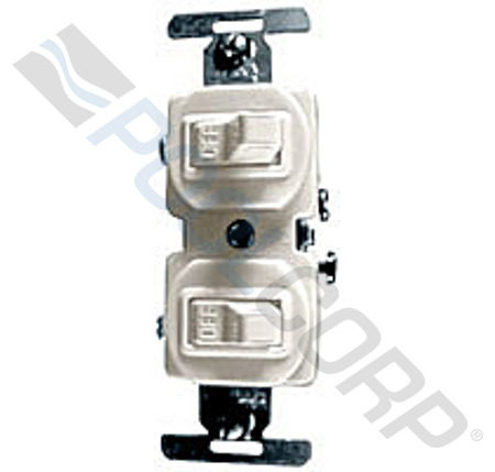 STACKED 1-POLE SWITCH 120-277V