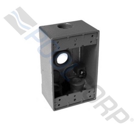 4.75" HOLE SINGLE GANG WP BOX