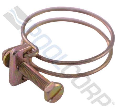 DOUBLE WIRE HOSE CLAMP