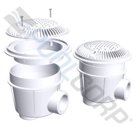 SUMP W/ ADJ COLLAR & GRATE