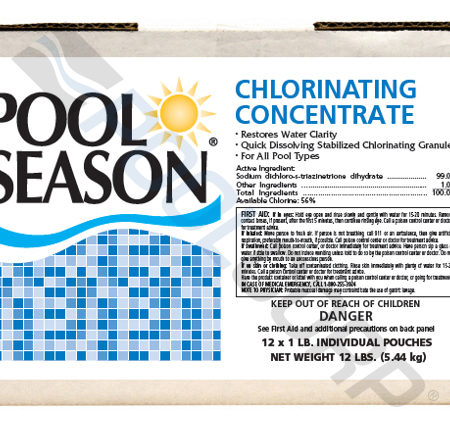 POOL SEASON CHLOR CONCENTRATE