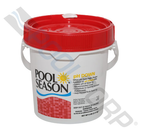 6# POOL SEASON PH DOWN