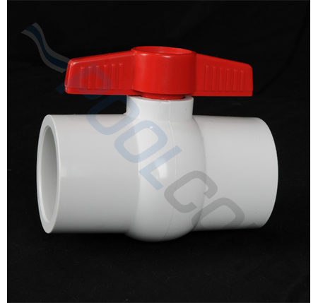 2" COMPACT BALL VALVE WHITE