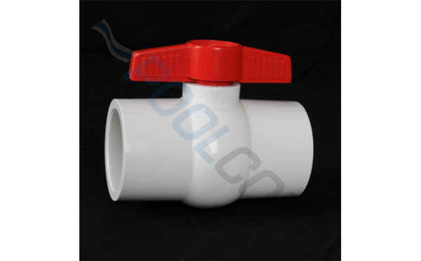 2" COMPACT BALL VALVE WHITE