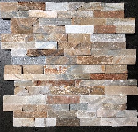 6X24 BEIGE QUARTZ LEDGER PANEL