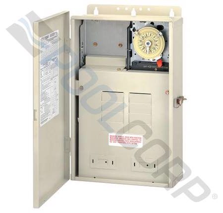 DUAL BOX 1-T104M W/100 AMP CTR