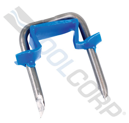 BLUE INSULATED METAL STAPLE