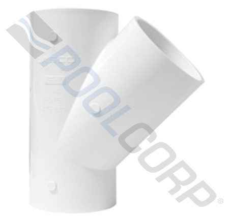 SCH40 PVC WYE