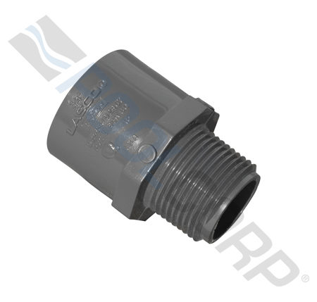 PVC MALE ADAPTER SCH80