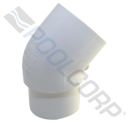 SCH40 PVC STREET 45^ ELL