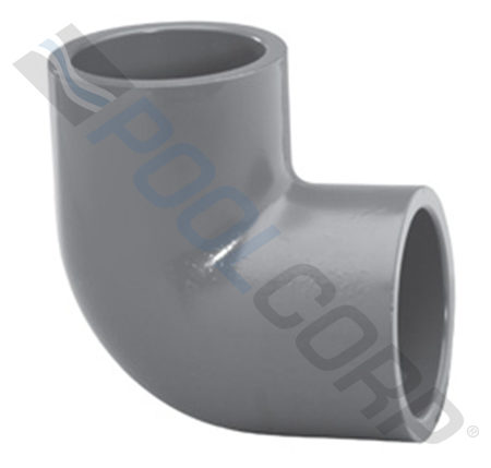 2" SLIP 90^ ELL SCH80