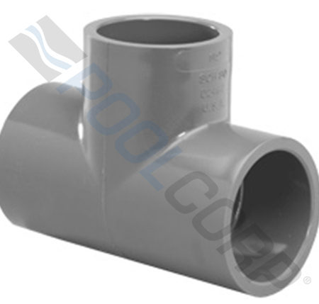3" SLIP TEE SCH80