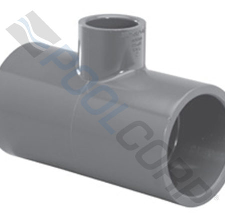 4"x4"x3" RED SLIP TEE SCH80