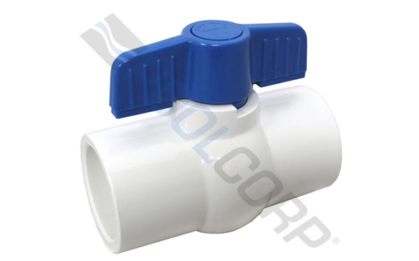 2" PVC SLIP BALL VALVE SCH80