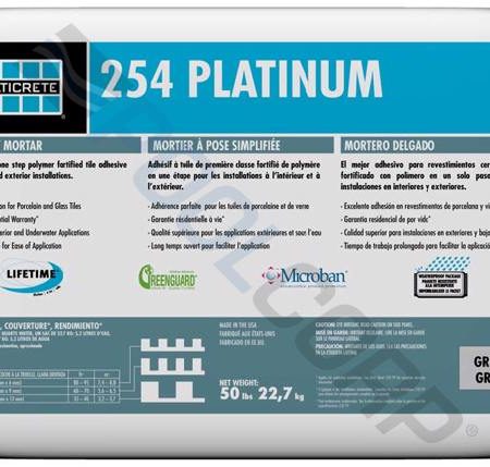 254 PLATINUM THINSET