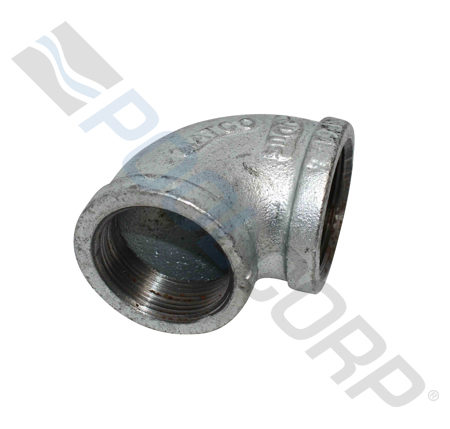 1.5" ELBOW 90^ GALVANIZED