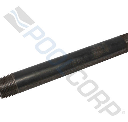 NIPPLE BLACK .75"X8"