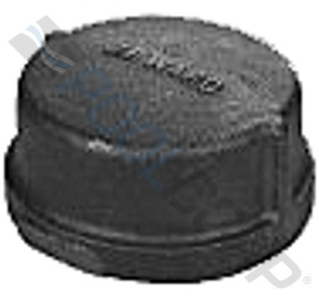 1.5" BLACK MALL CAP