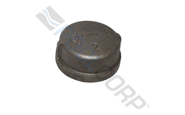 2" BLACK MALL CAP