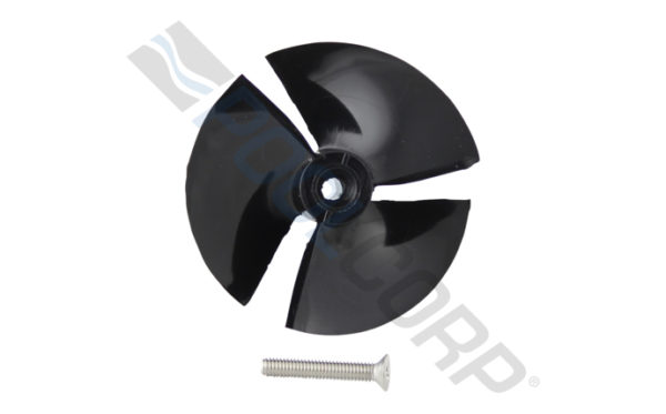 BLACK IMPELLER W/ SCREW