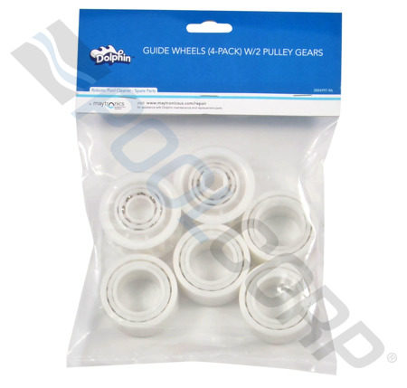 GUIDE WHEELS W/ 2 PULLEY GEARS