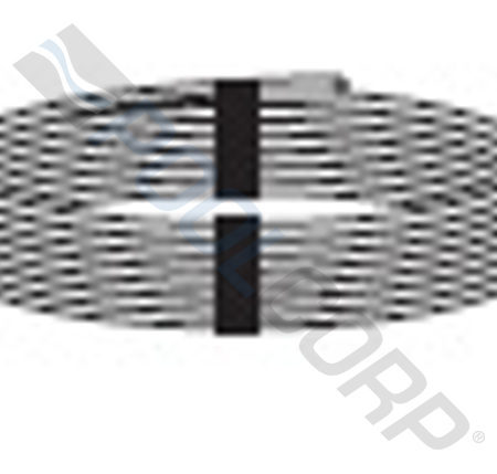 4" POOL BACK FLUSH FTG W/GRATE